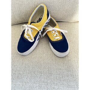 Vans Era Tartan Pack Blue Yellow White Size W6/ M4.5 Unisex 721356
